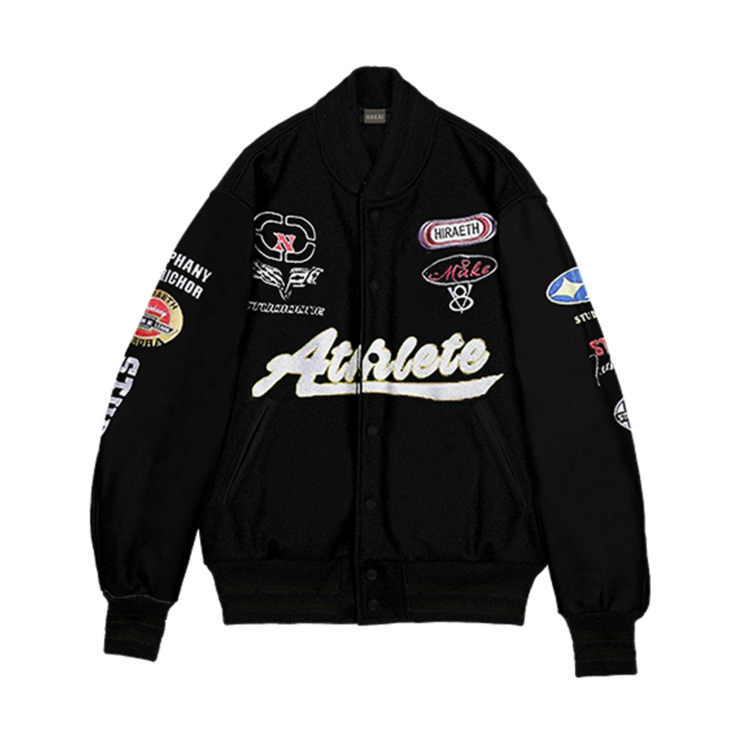 Athlete Black Varsity Jacket