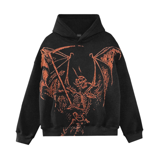 Skeleton Bat Hoodie