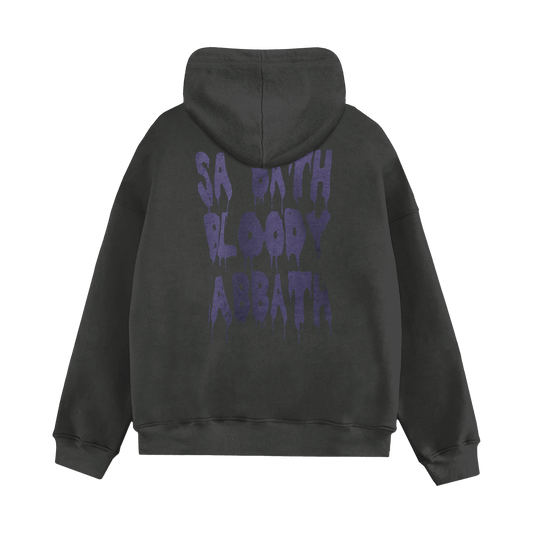 Bloody Sabbath Grey Hoodie