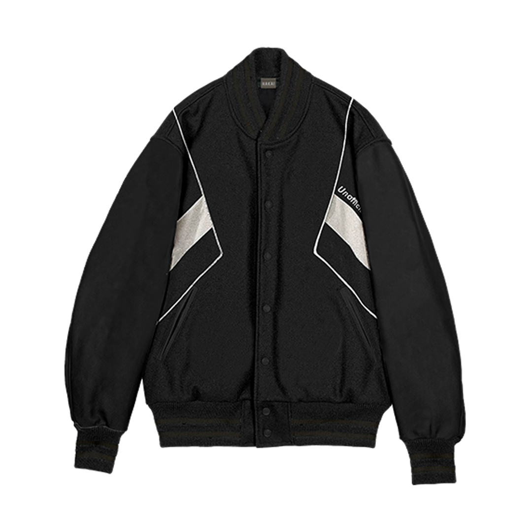 Blackk Stripes Varsity Jacket