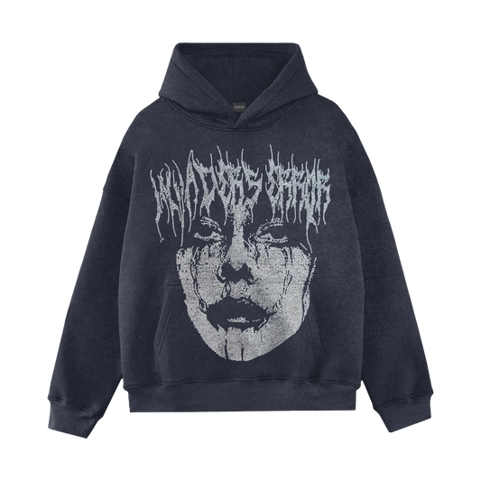 Blue Face Hoodie