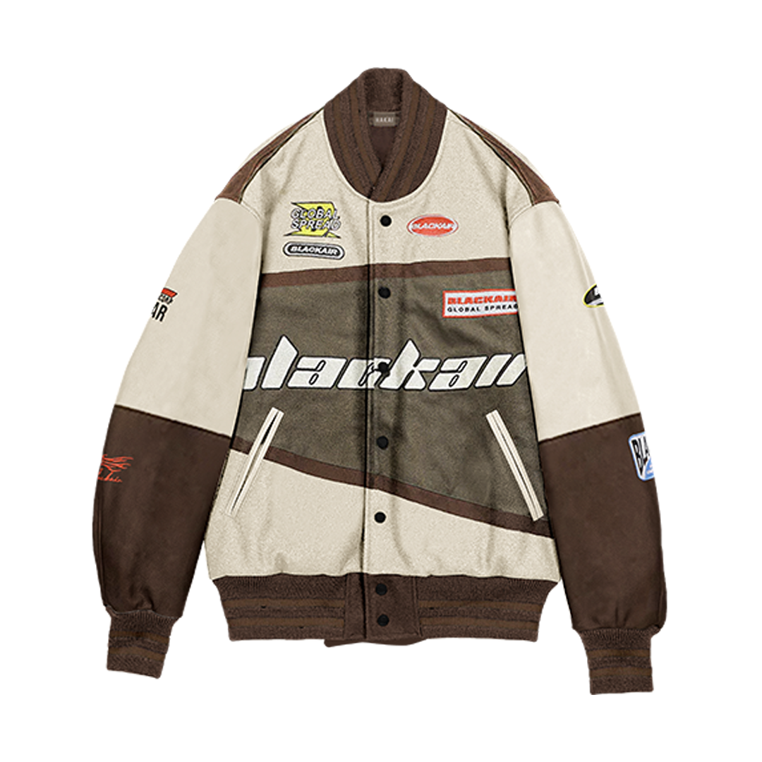 Blackair Brown Varsity Jacket