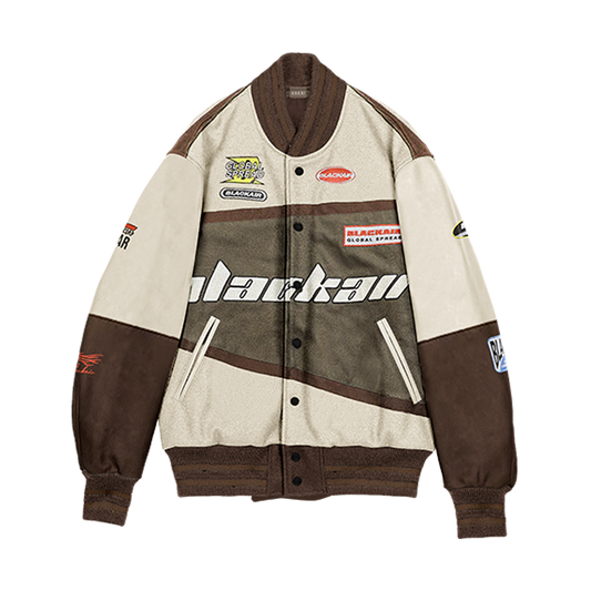 Blackair Brown Varsity Jacket