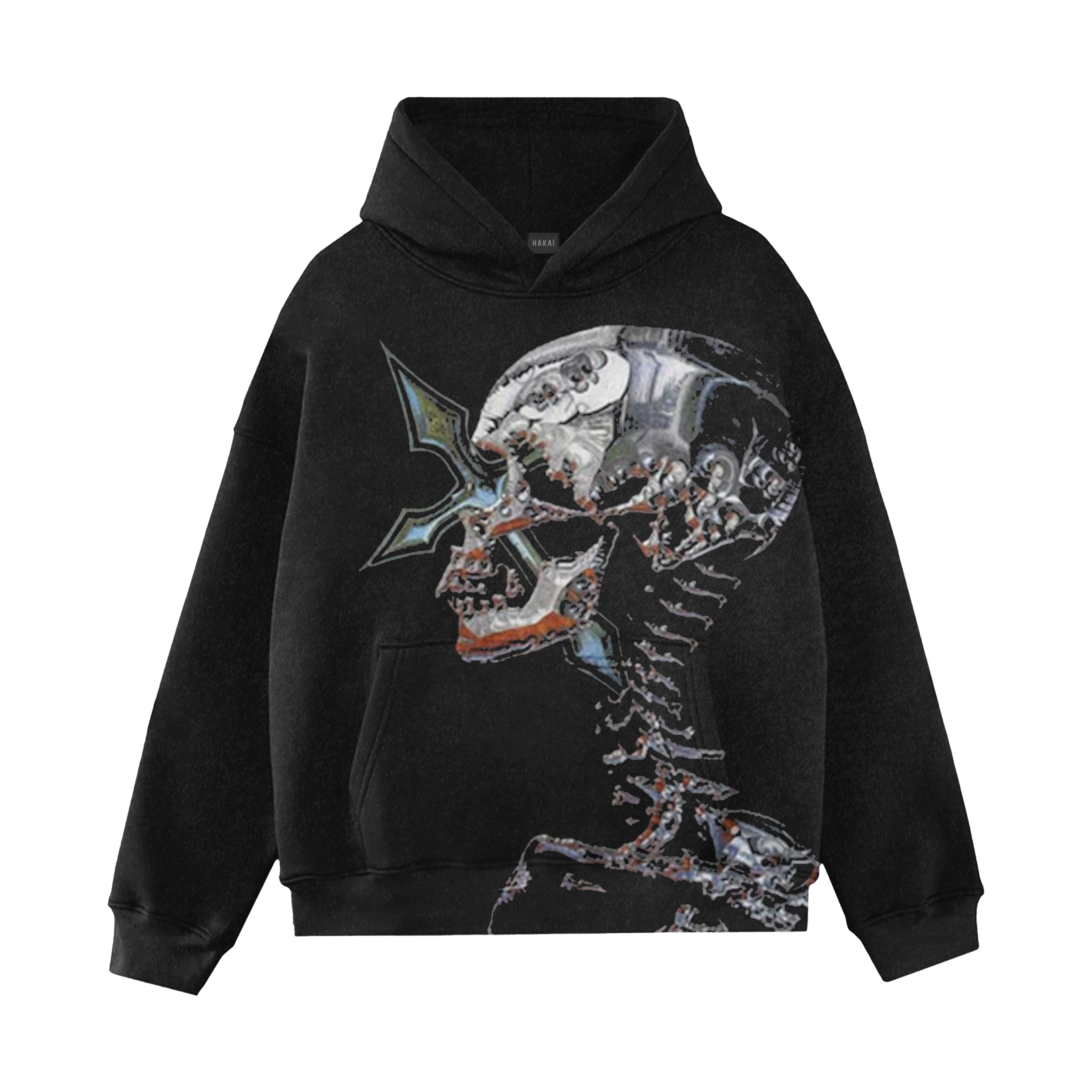 Chrome Skull Hoodie