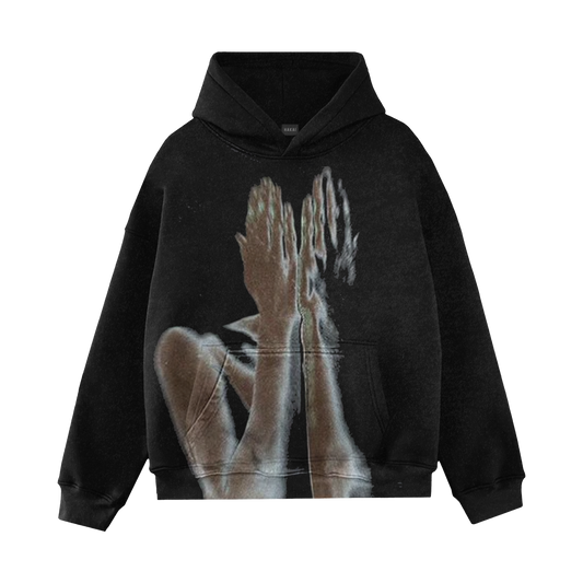 Fake Face Hoodie