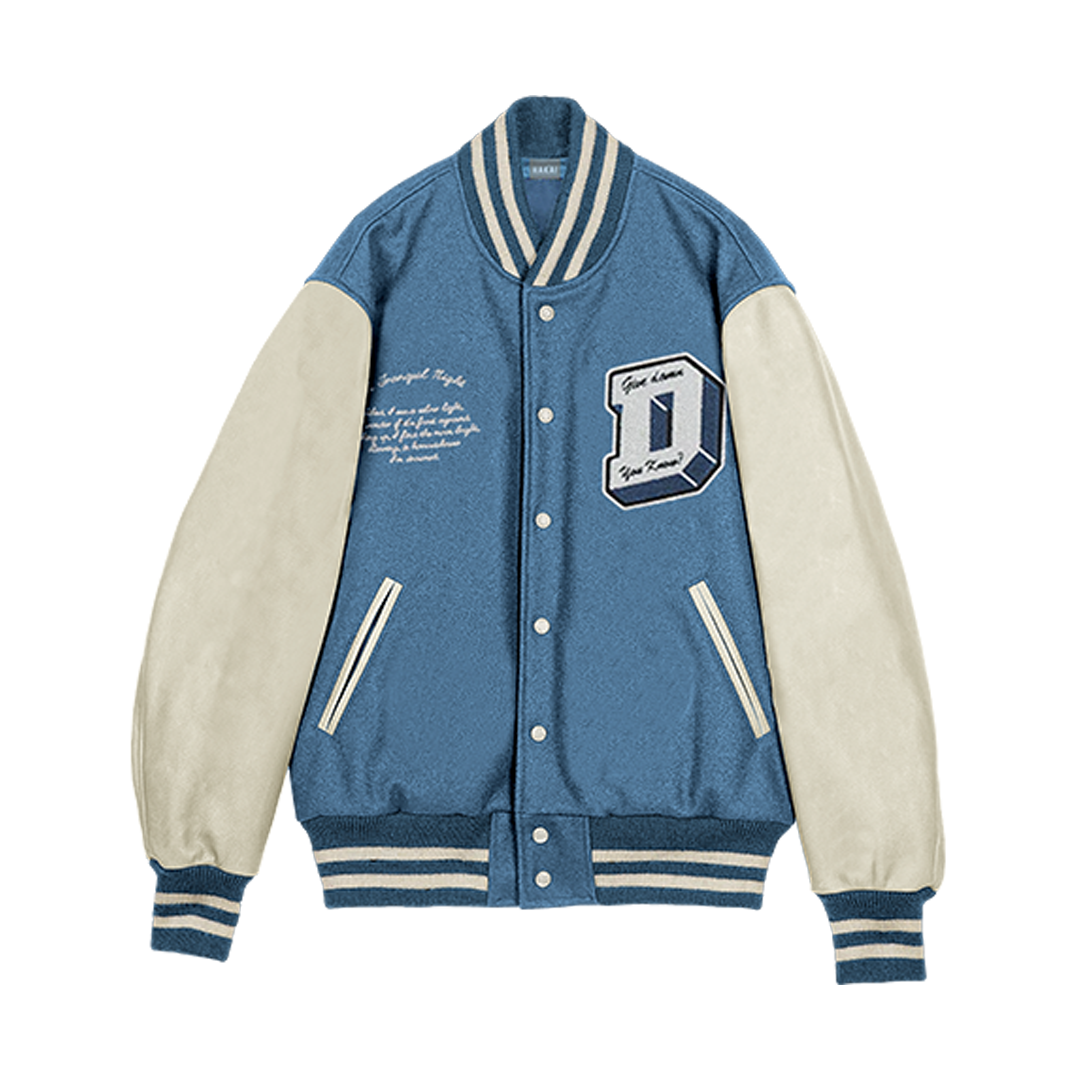 D Retro Varsity Jacket