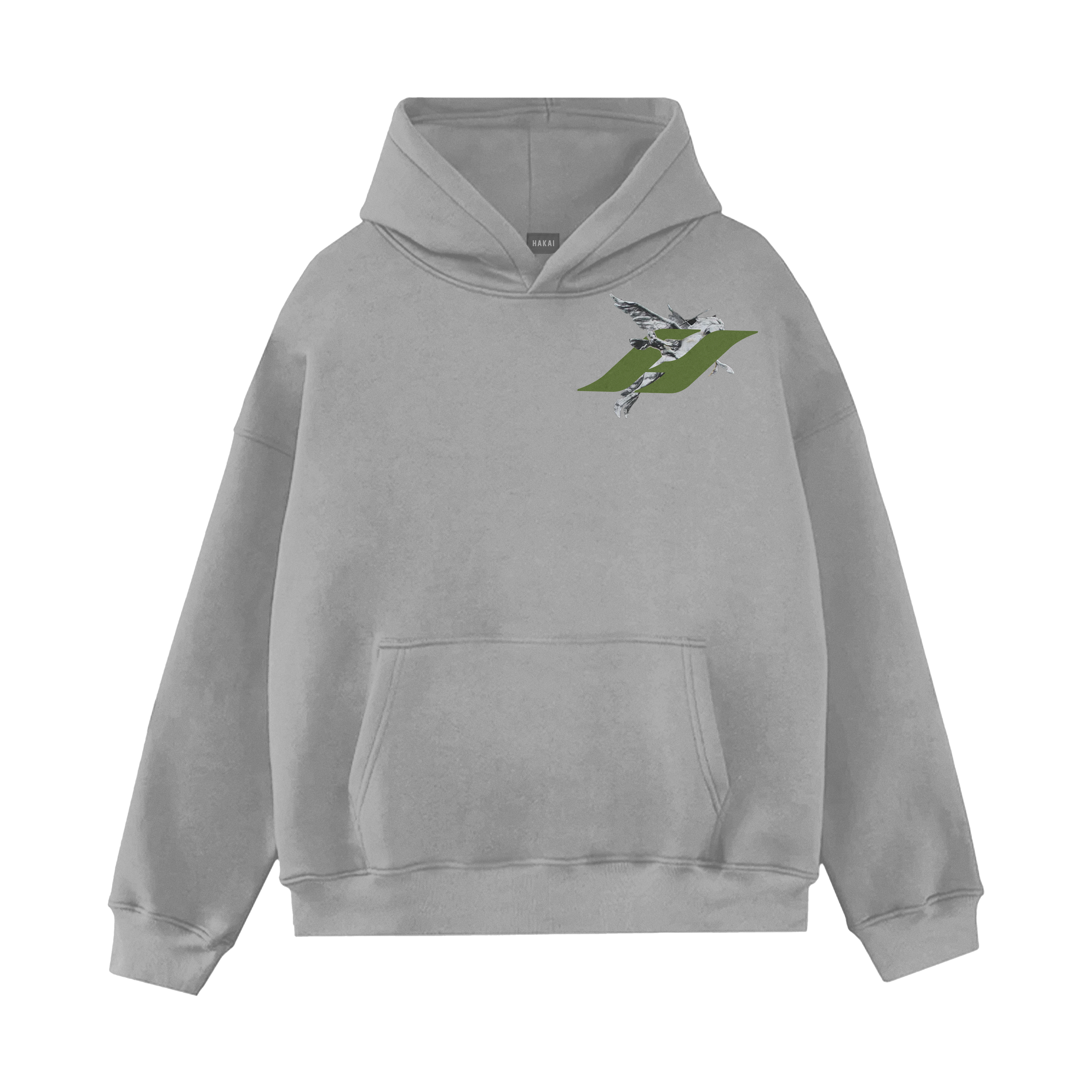 Hakai Pegasus Green Hoodie