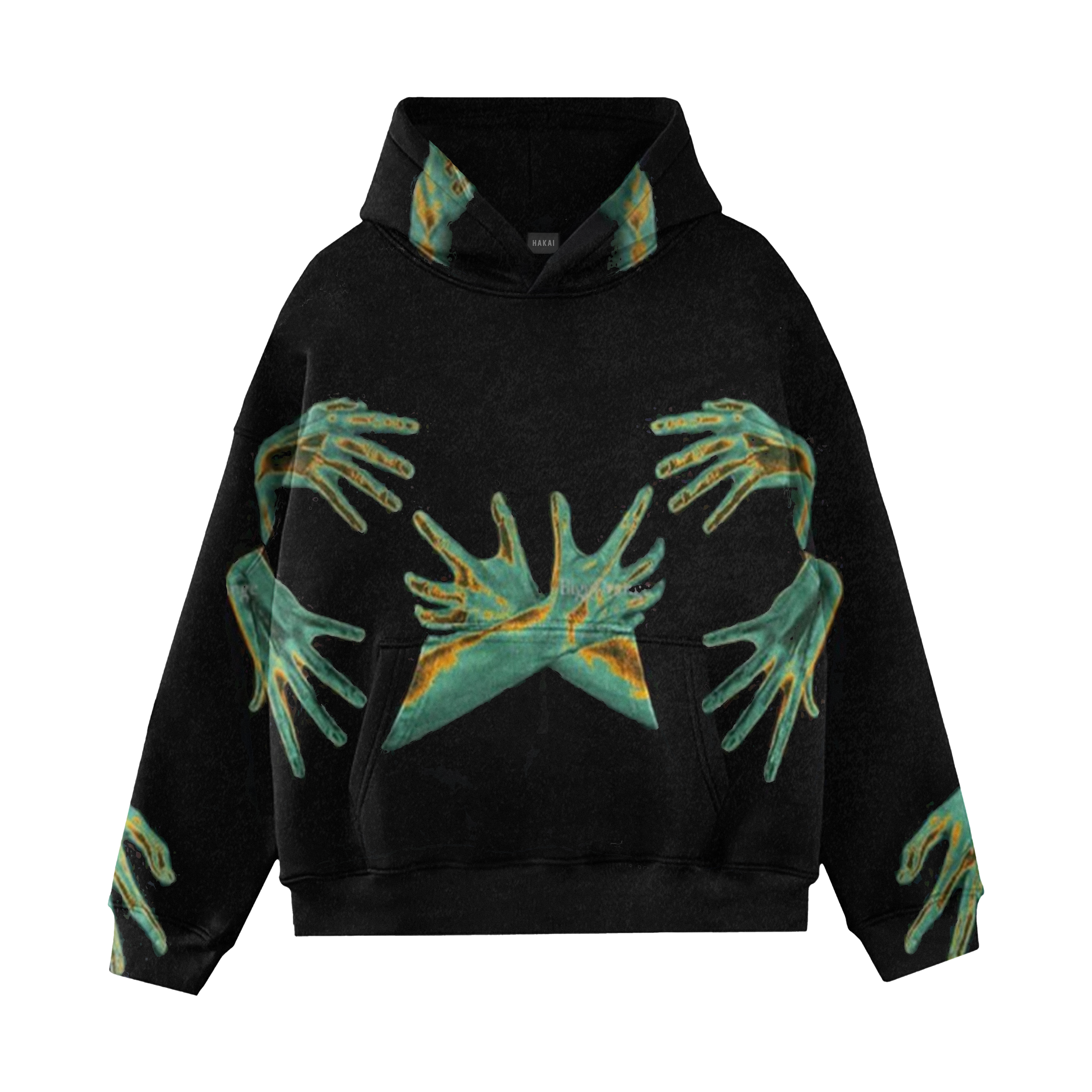 Green Hands Hoodie