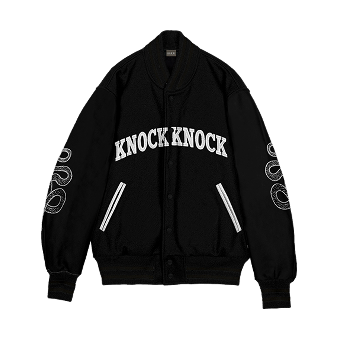 Knock Knock Varsity Jacket