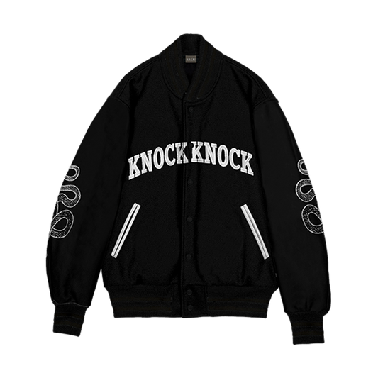 Knock Knock Varsity Jacket