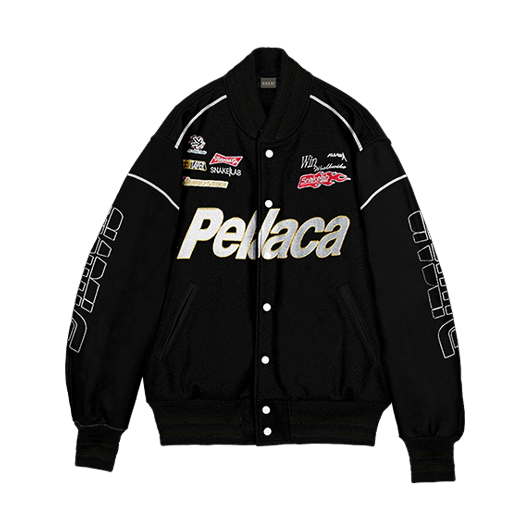 Pellaca Black Varsity Jacket