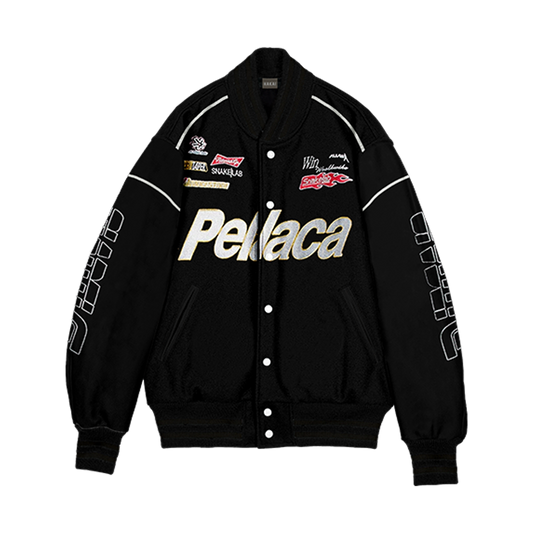 Pellaca Black Varsity Jacket