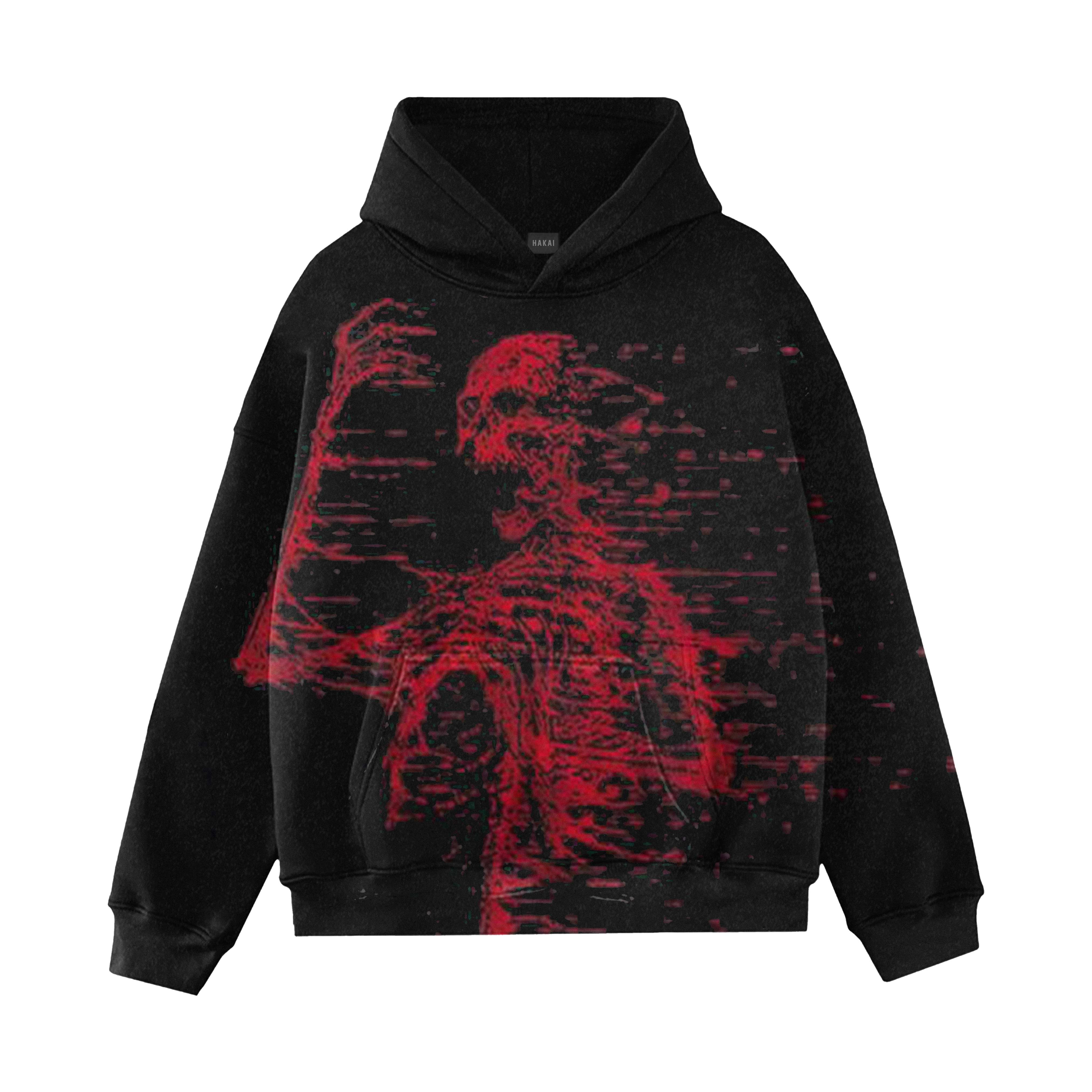 Red Skeleton Hoodie