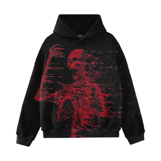 Red Skeleton Hoodie