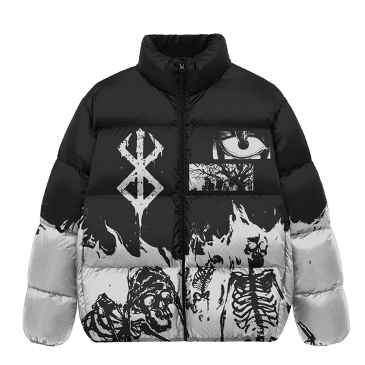 Skeletons Puffer Jacket