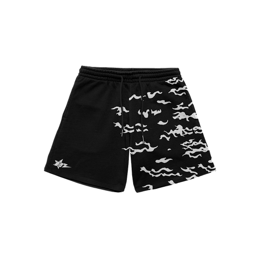 Reverse Mark Cotton Shorts