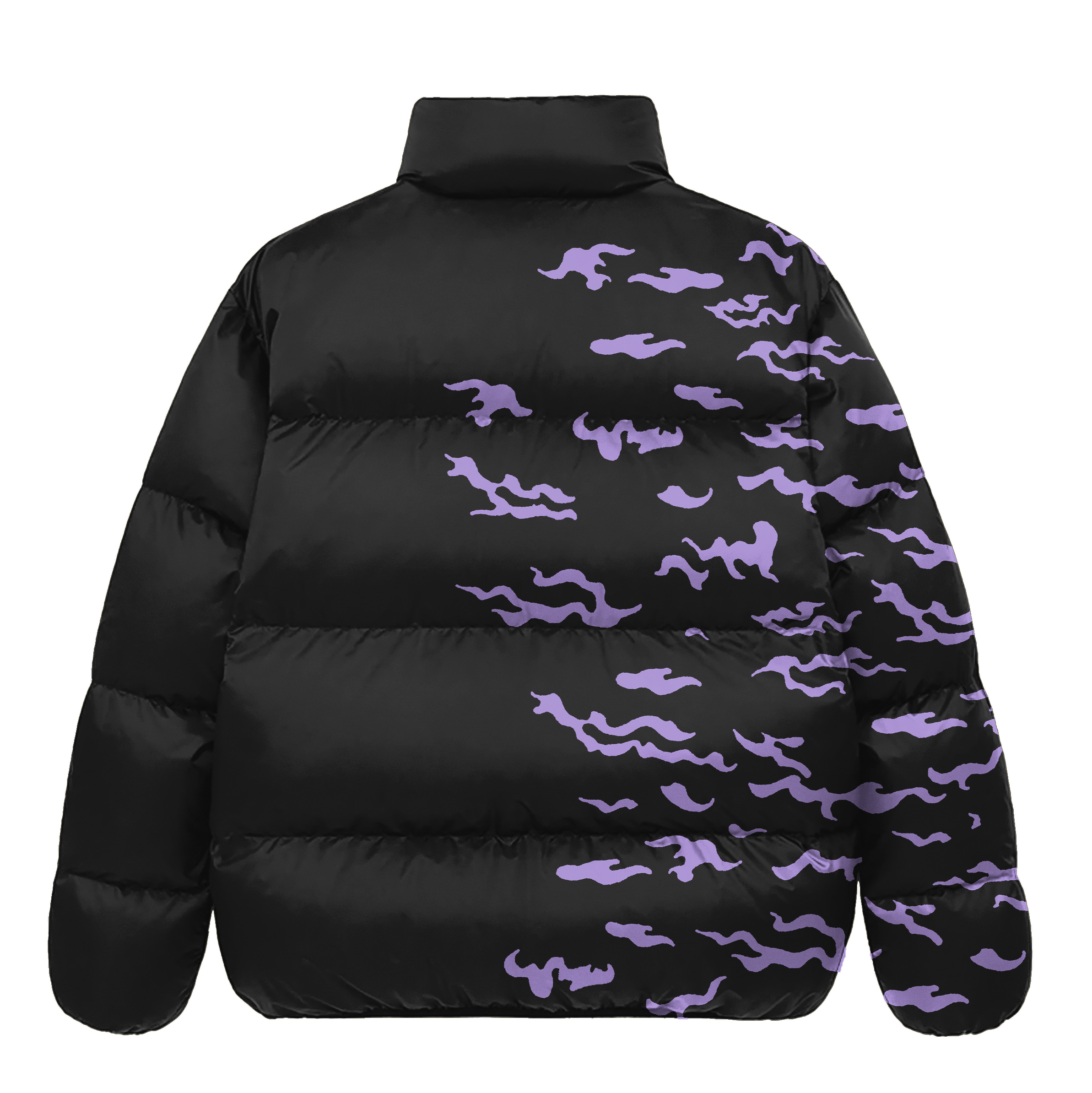 Reverse Curse Mark Puffer Jacket