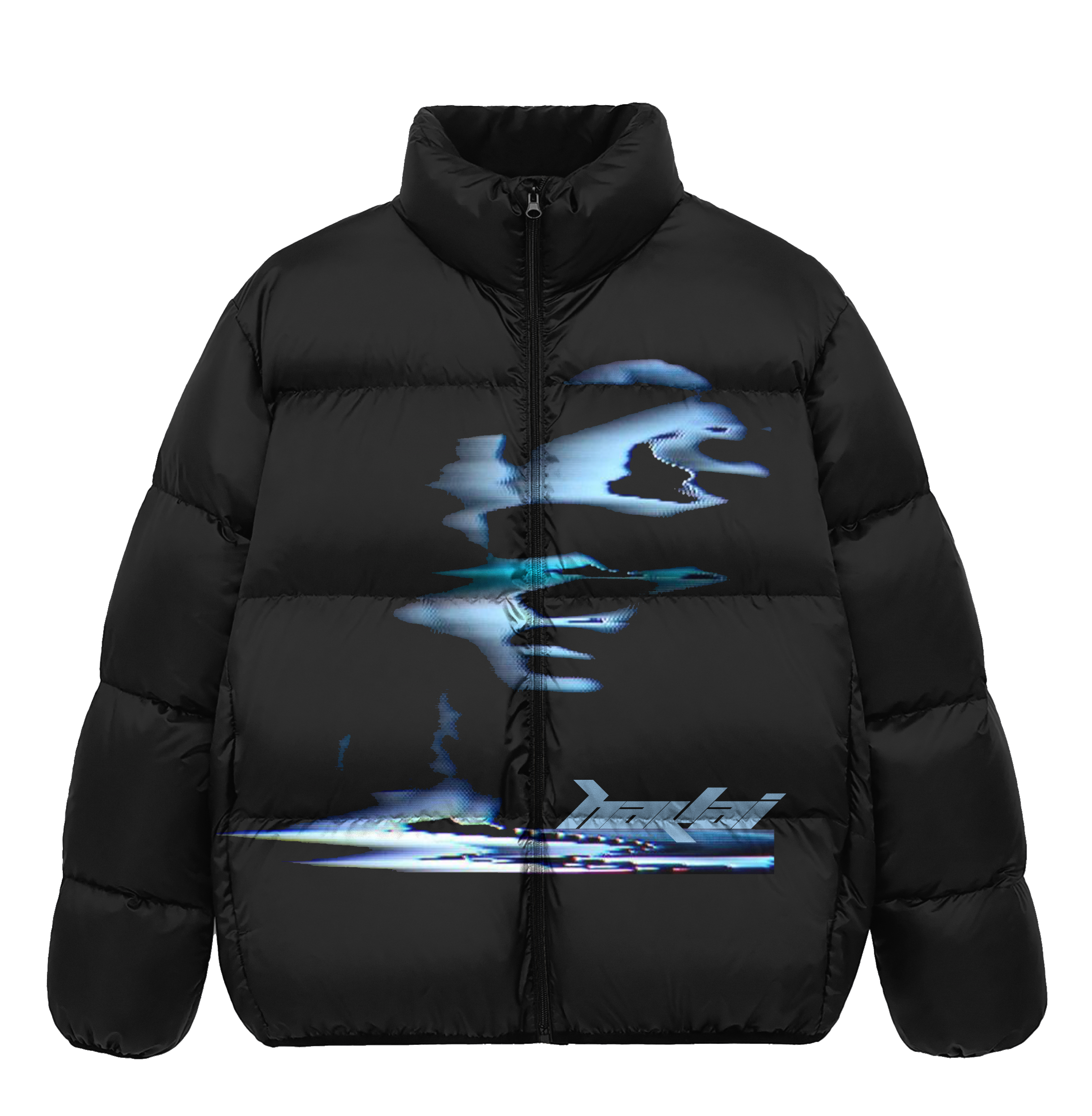 Liquid Face Puffer Jacket