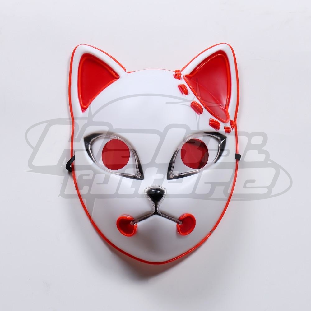 Glowing Fox Mask - Hakai Culture