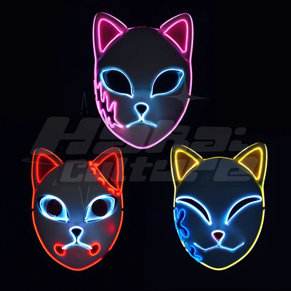 Glowing Fox Mask - Hakai Culture