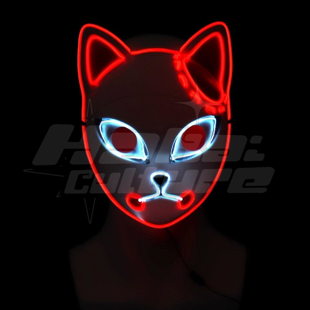 Glowing Fox Mask - Hakai Culture