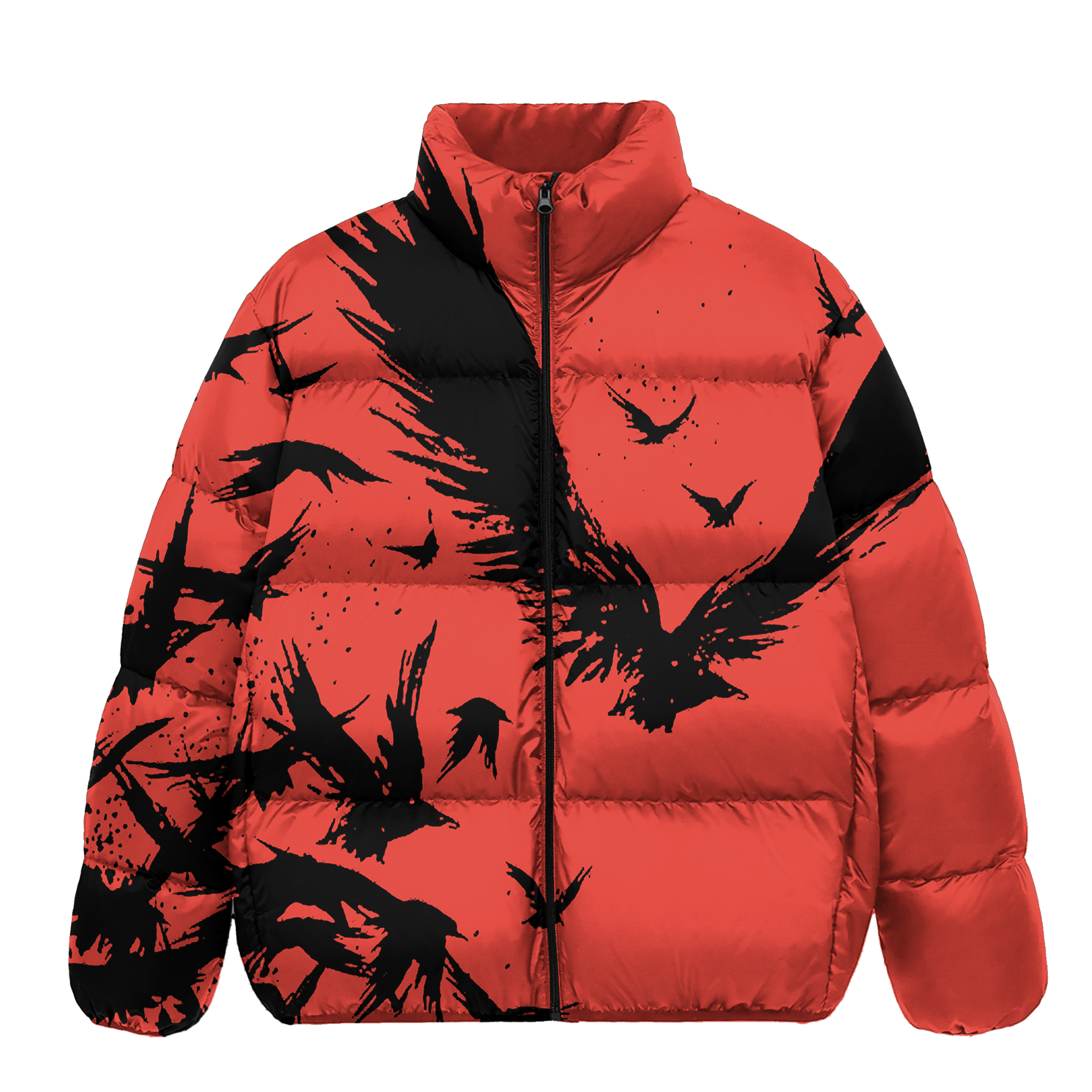 Birds Puffer Jacket