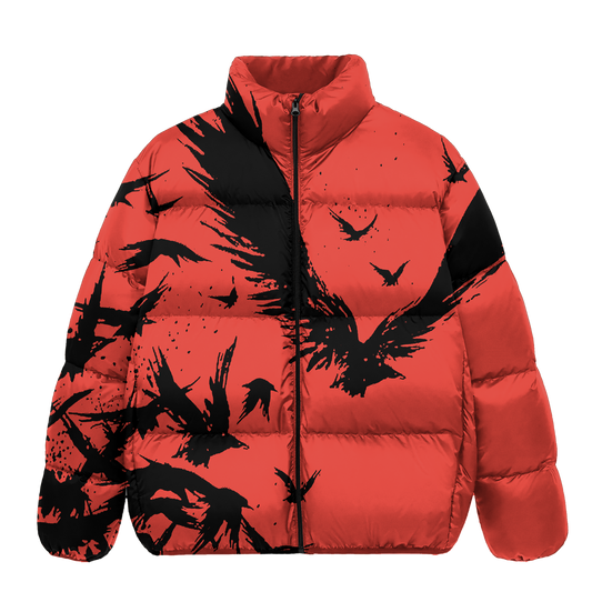 Birds Puffer Jacket